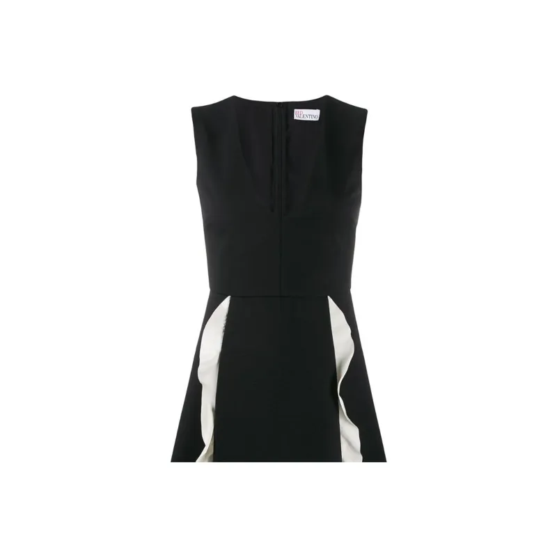 RED VALENTINO Sleeveless Dress Women's Black-4