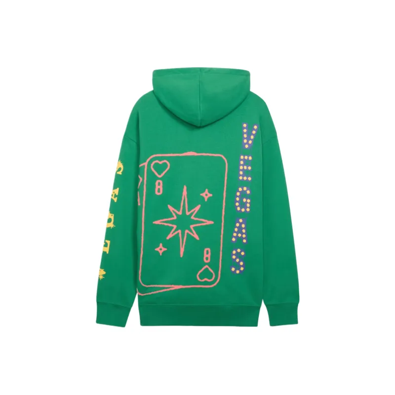 PUMA Hoodie Wardrobe Essentials Las Vegas Sweatshirt Men's Green-1
