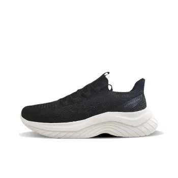 361° Abrasion Resistant Slip Resistant Low Top Casual Running Shoes Women's Black White