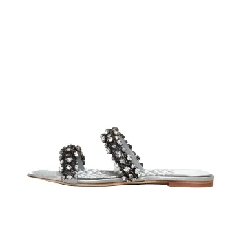TORY BURCH Slip Resistant Slide Slippers Women's Blue
