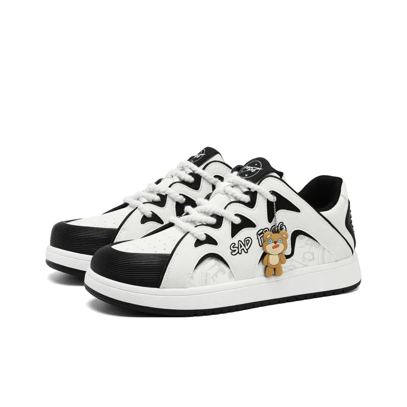 Pepe The Frog Low Top Skateboard Shoes Unisex-1