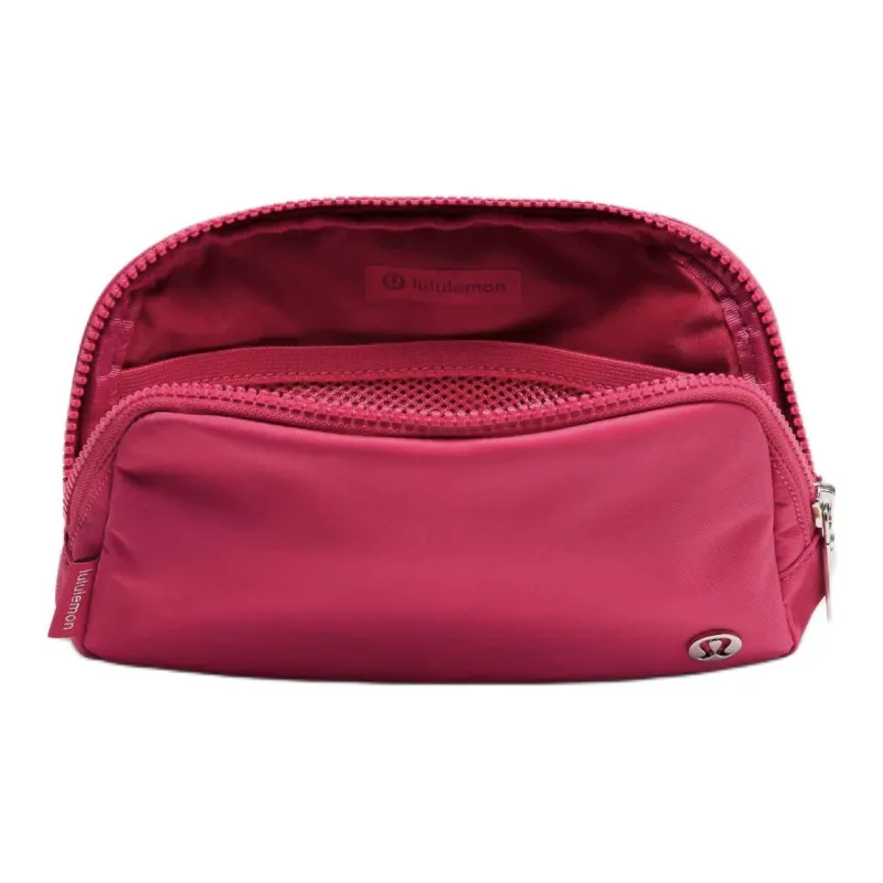 Lululemon Everywhere Nylon Fanny Pack Regular Unisex Raspberry Sauce Pink-3