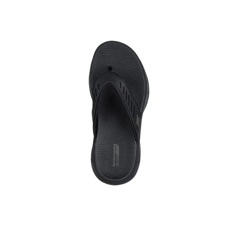 Skechers GOWALK Flip Flops Men's Black-4