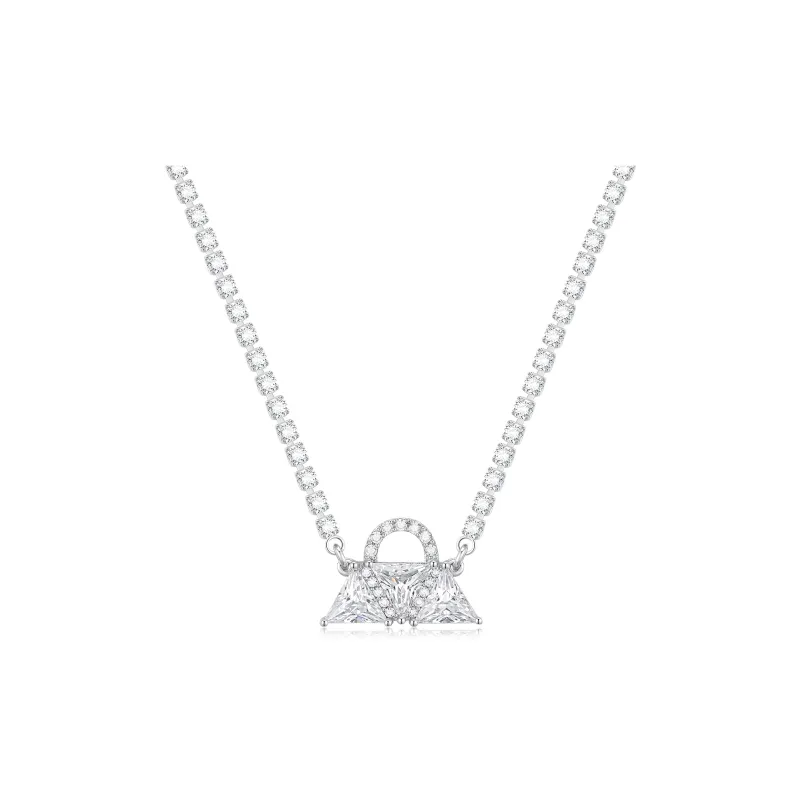 Abyb Charming Rhodium plated Copper Necklaces Women's-0