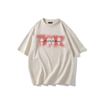 TONYKRZ T Shirts Unisex Light Beige Apricot