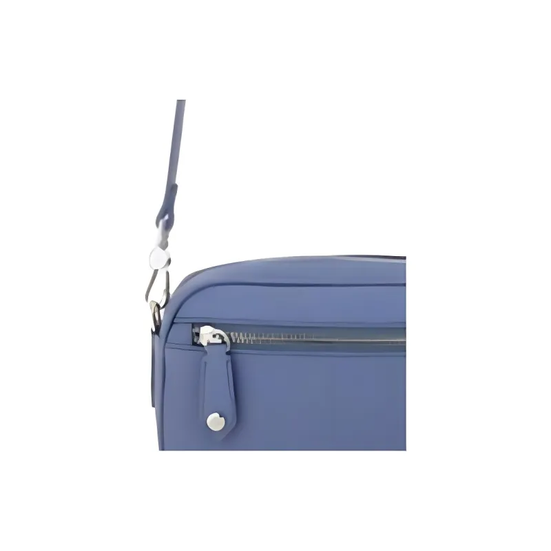 Vivienne Westwood ANNA Polyurethane Shoulder Bag, Crossbody Bag Women's Light Blue-4
