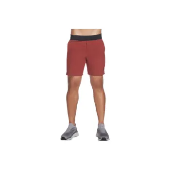 Skechers SkechWeave™ Sports Shorts Men's Red Brown DKRD
