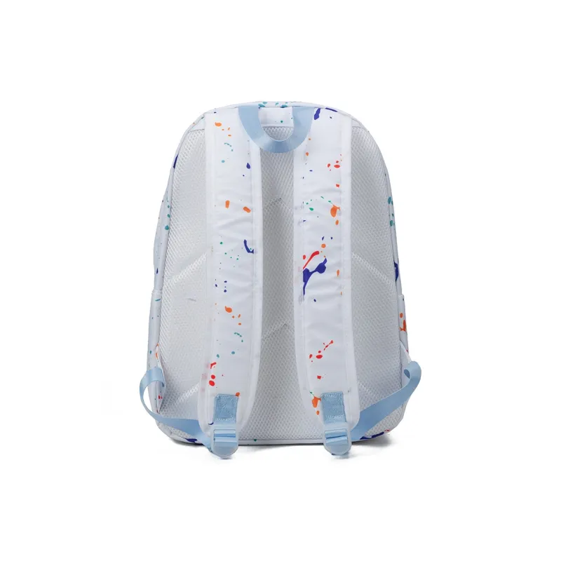 NOT ME Fabric Backpack Regular Unisex Spray Paint White-9