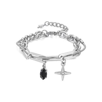 FAIRWHALE Titanium Steel Bracelets Unisex