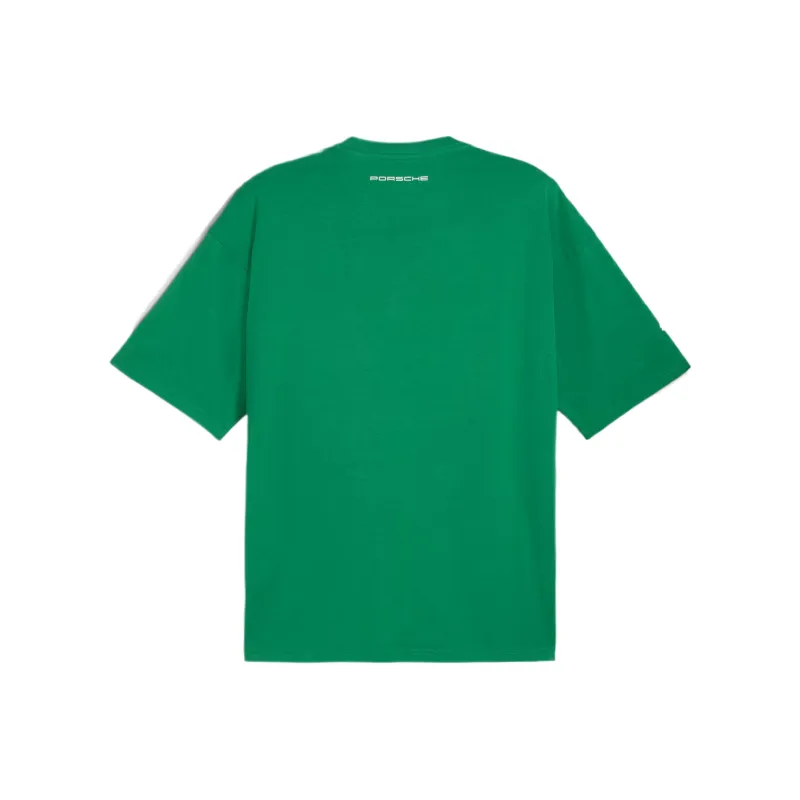 PUMA Porsche Legacygraphic T Shirt Men's Green-1