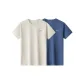 Light Apricot+Gray Blue