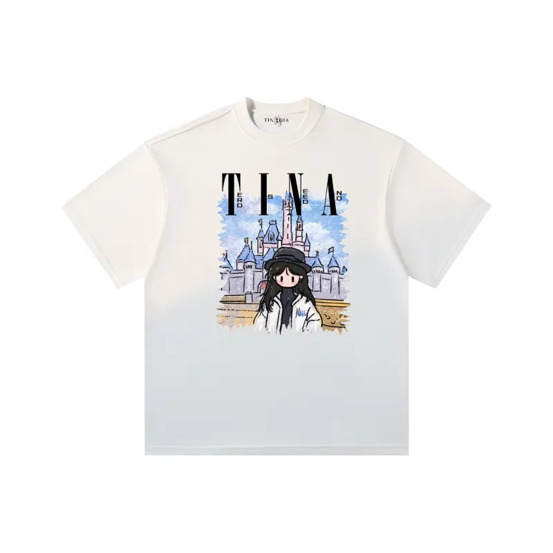 TINA GIA T Shirts Unisex-4