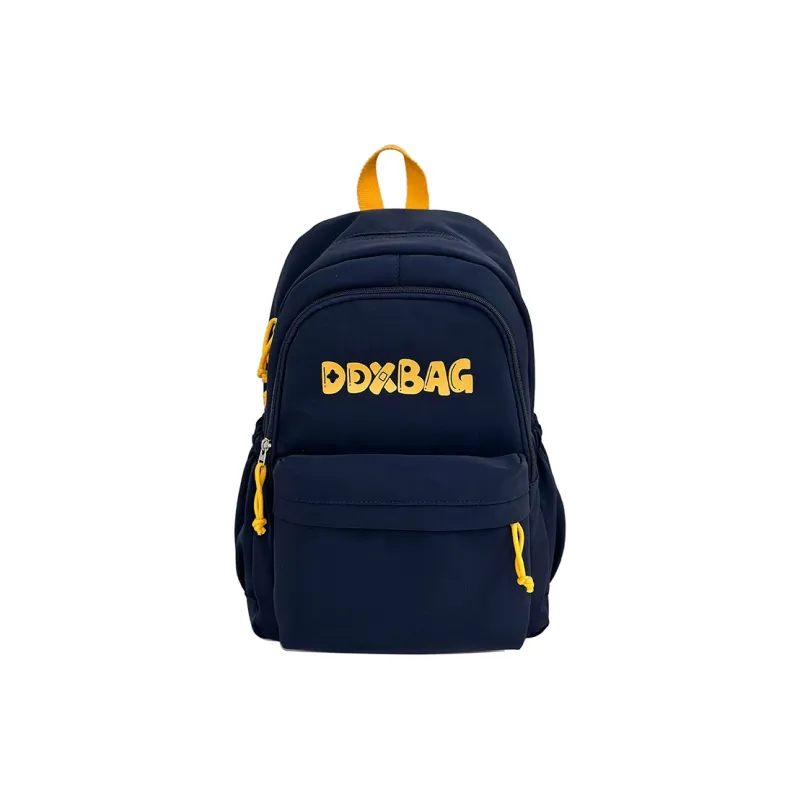 BRABOSTON Polyester Backpack Unisex Red/Black/Yellow/Blue-3