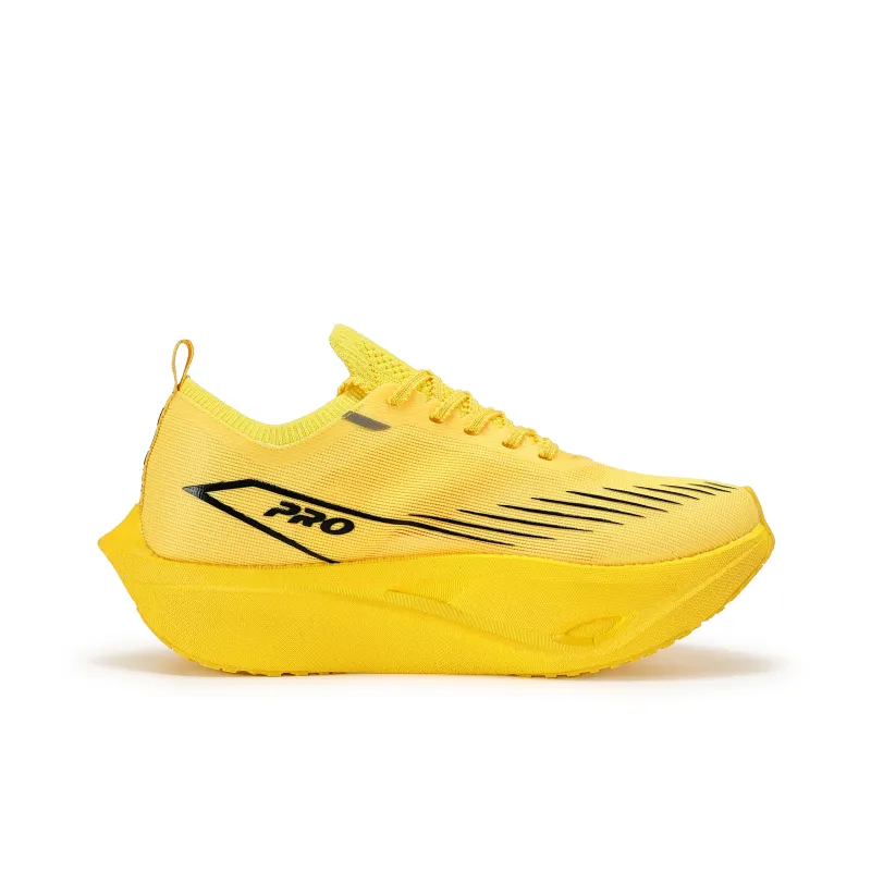 PERW Running Shoes Unisex Low Top Tulip Yellow-1