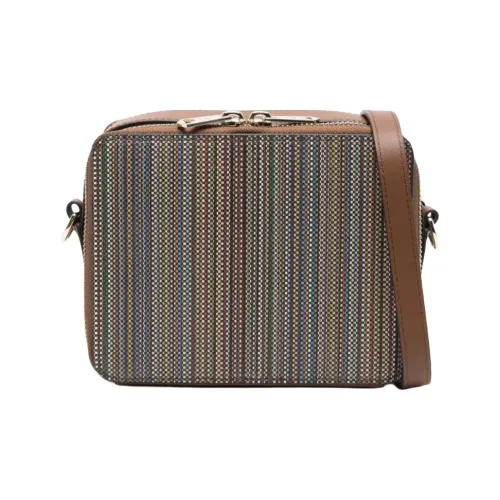 Paul Smith Calfskin Crossbody Bag, Shoulder Bag Women's Brown