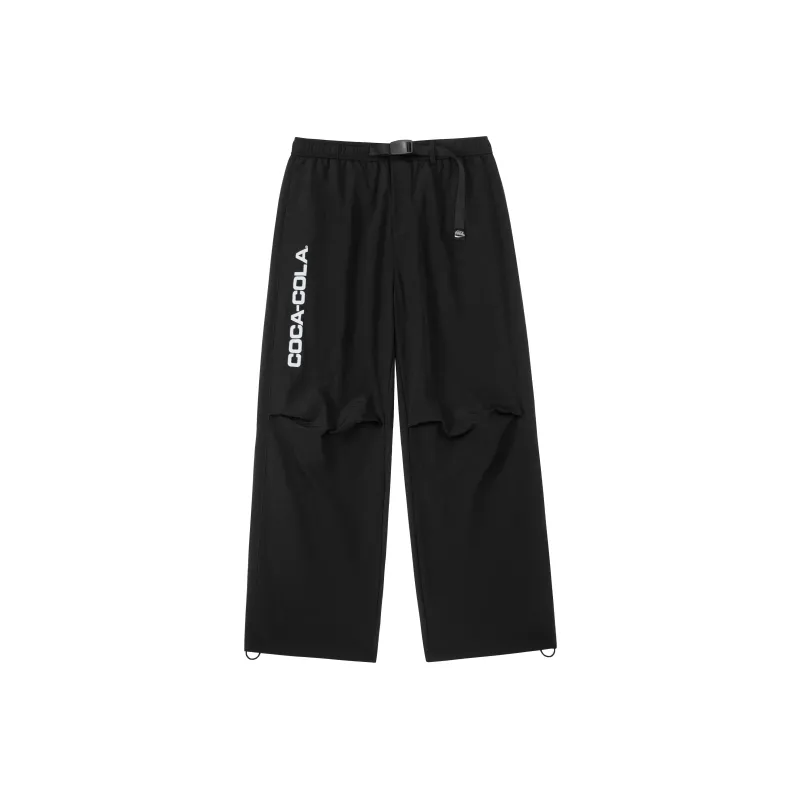 Coca Cola Casual Pants Unisex Black-0