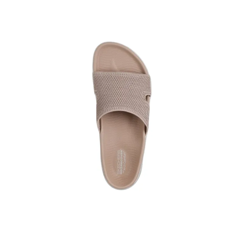 Skechers Massage Fit Revive Roxie Slide Slippers Women's Brown-2