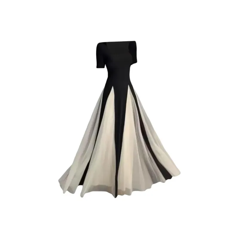 DOKZB Short Sleeved Dress Women's-1