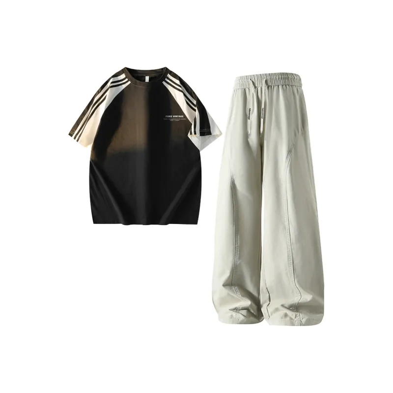 FAKE VINTAGE Casual Sportswear Unisex-21