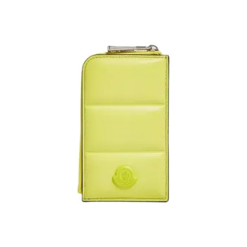 Moncler Leather Card Holder Card Holder Women's Green