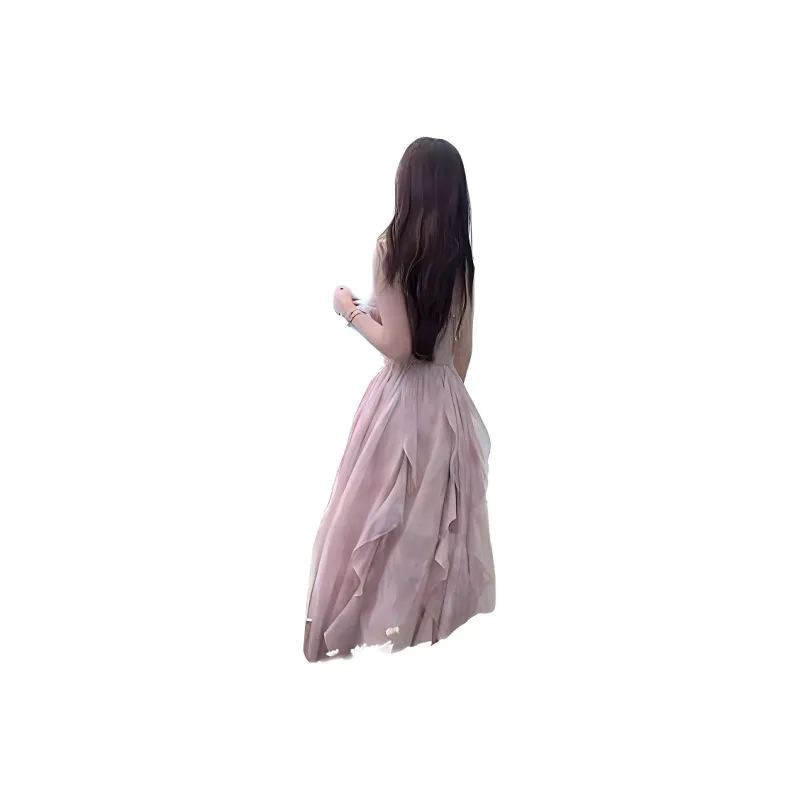 Dior Beauty Slip Dresses Women's Pink-3