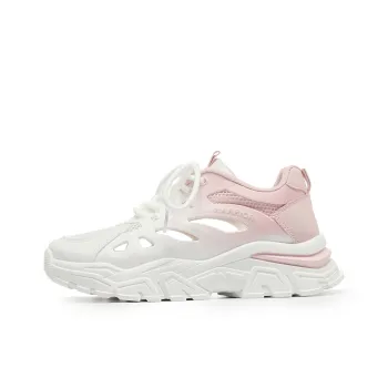 Warrior Abrasion Resistant, Breathable, Lightweight Low Top Casual Shoes Women's White Pink