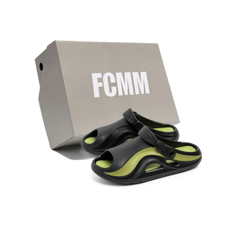 FCMM Beach Sandals Men Black Gray/Black Green/Khaki Gray/Khaki Brown-6