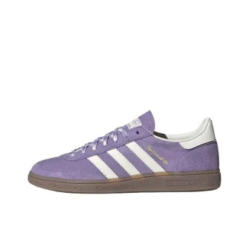 Adidas Originals HANDBALL SPEZIAL Anti Slip Wear Resistant Low Top Skateboard Shoes Unisex Purple White