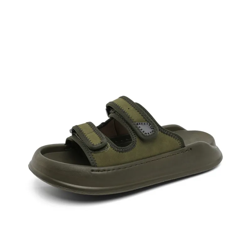 Ritai Slip Resistant Abrasion Resistant Slide Slippers Men's-1