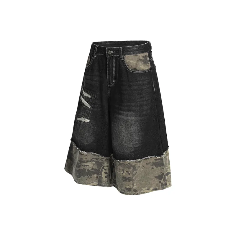 BLANC & ECLARE Denim Shorts Unisex-4