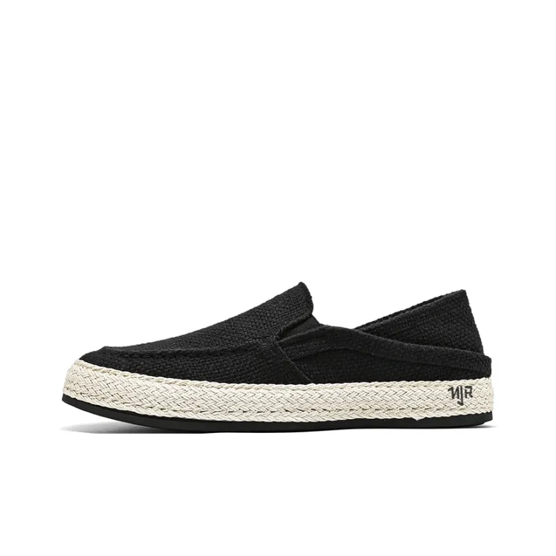 NANJIREN Espadrilles Men Black/Gray/Beige-7