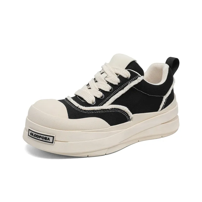Gai Renpu Anti Slip And Wear Resistant Height Increasing Low Top Skateboard Shoes Men's-1