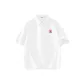 [Ice Silk Sun Protection Shirt]White (with Red Seal Chest Logo)
