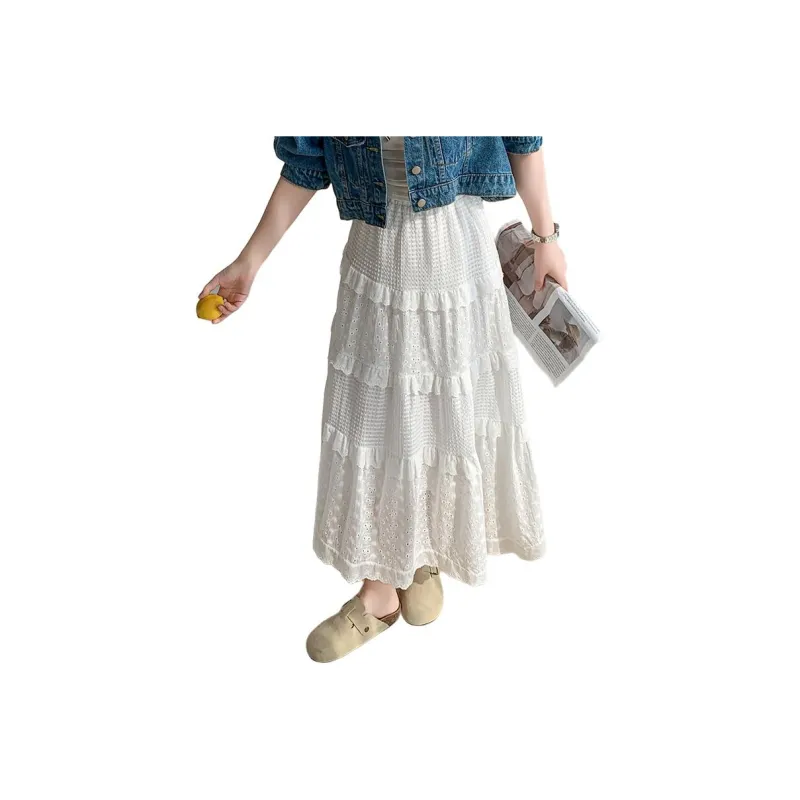 Dior Beauty Casual Long Skirt Women's-0