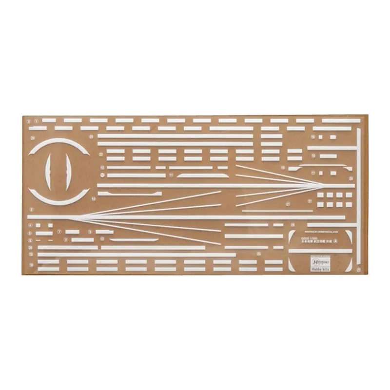 Hasegawa 1/350 Japan Marine Aircraft Carrier Kaga Wooden Deck Model Accessories-2