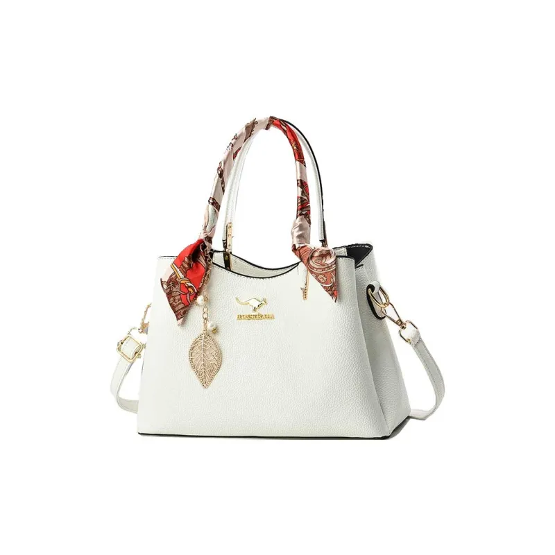 Dusen Kangaroo PU One Shoulder Handbag Women's Multicolor-3
