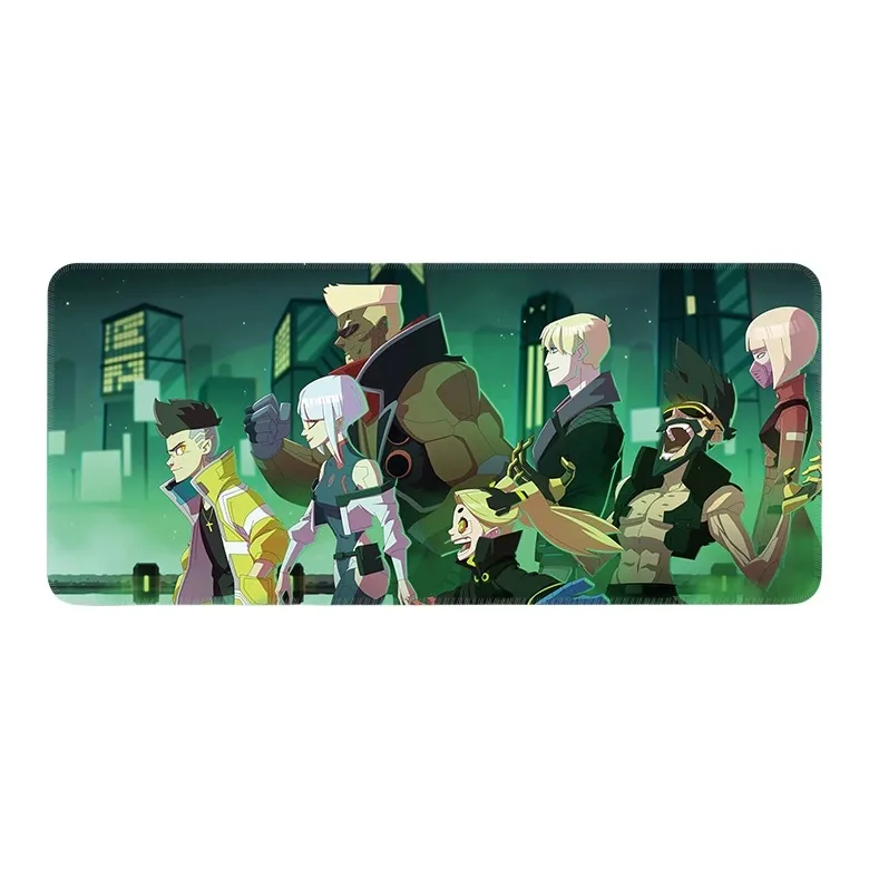 DANYIN Edge Walker Extra Large Men's Anime Gaming Computer Table Mat Cyberpunk Office Desk Cushion Mouse Pads-10