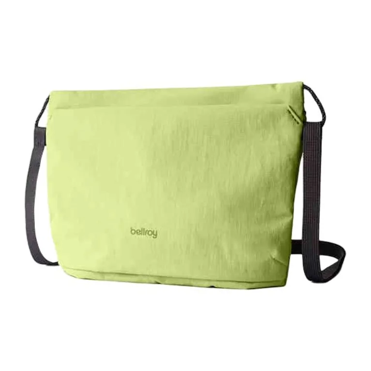 BELLROY Fabric Shoulder Bag, Crossbody Bag Unisex Lime Green-0