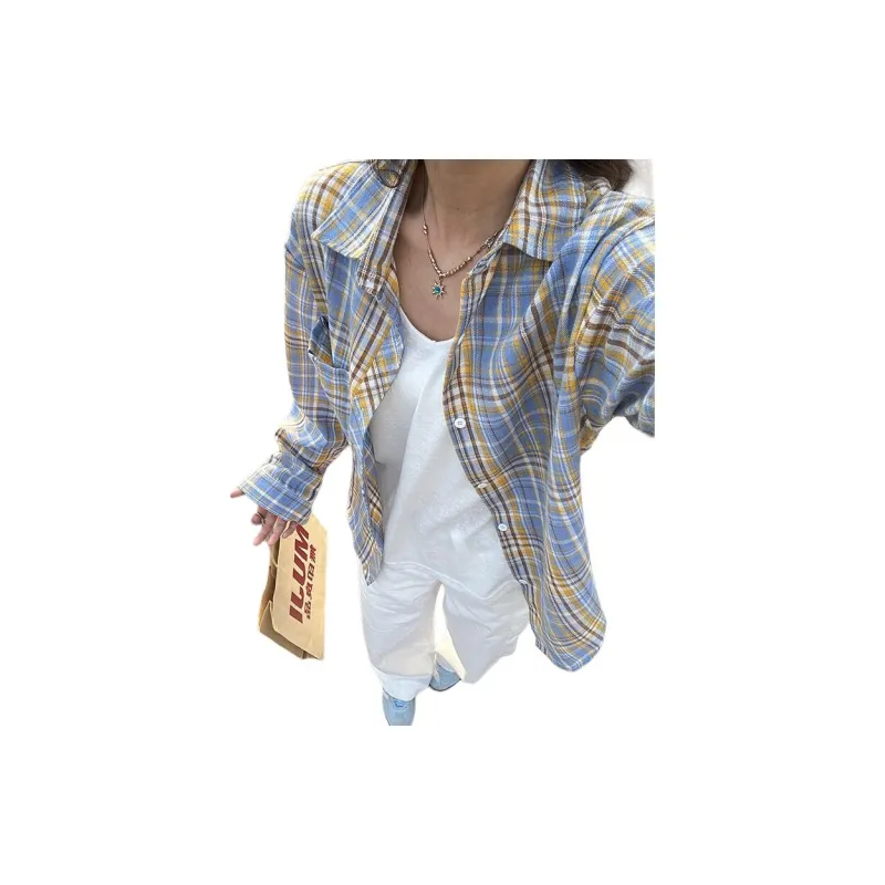 VPDP Shirts Unisex Yellow Plaid-1