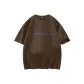 [220G Heavyweight 100% cotton]Coffee (Tf Purple Horizontal Line)