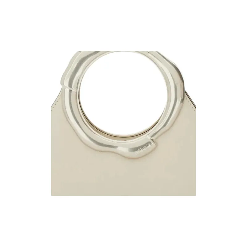 CULT GAIA Cow Leather Handbag Women's White-3