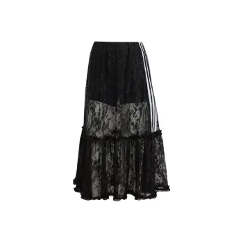 Adidas Originals Casual Long Skirt Women's Black