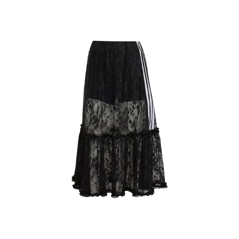 Adidas Originals Casual Long Skirt Women's Black-0