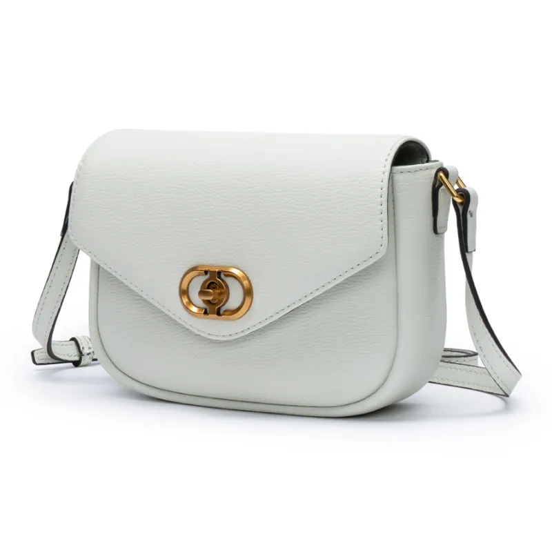 Chrisdien Deny Split Cow Leather Tofu Bag, Small Square Bag, Crossbody Bag, Shoulder Bag Women's Multicolor-13