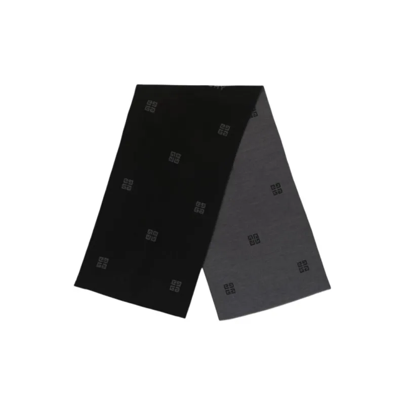 Givenchy   Knit Scarves Men's Black-1