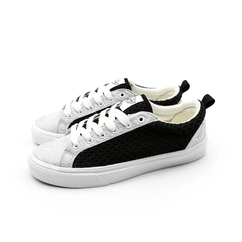 I'm Shopping Slip Resistant, Lightweight, And Breathable Low Top Skateboard Shoes Unisex Black-3