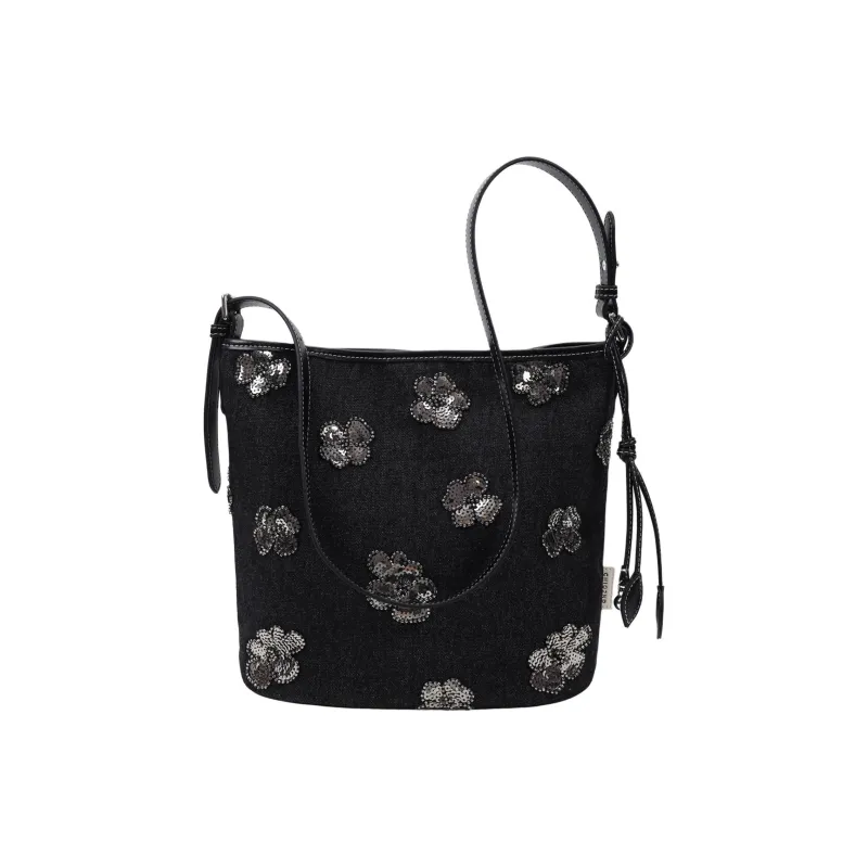 PAYOT Denim Starlight Dream Shoulder Bag Regular Women's Black-0