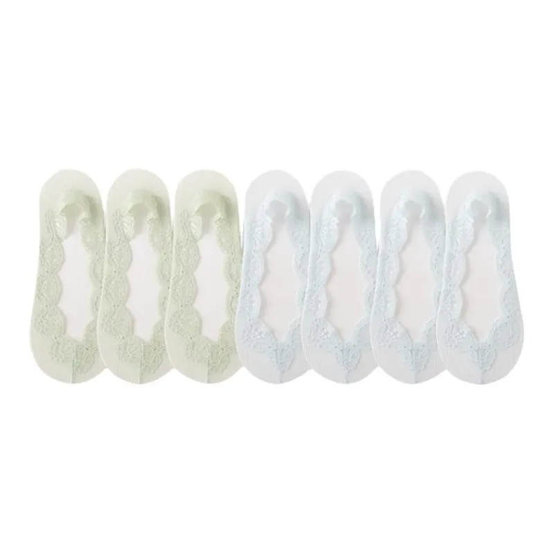 MIIOW Cool One Summer Series No Show Socks Women's 7 Pack-8