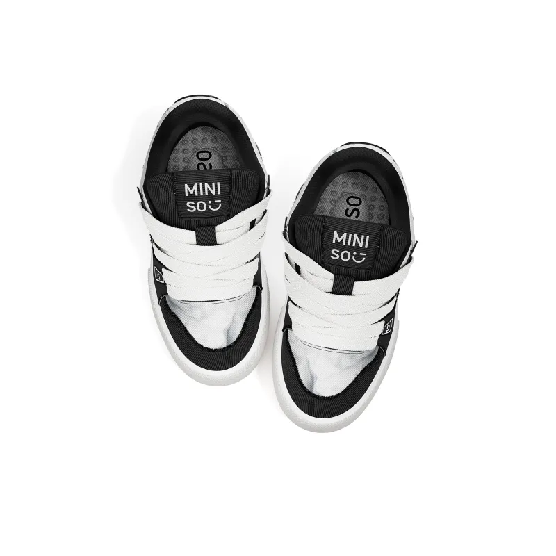 MINISO Skateboard Shoes Ink Black-4