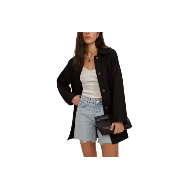 REFORMATION Irene Linen Jacket Jackets & Coats Women's-0